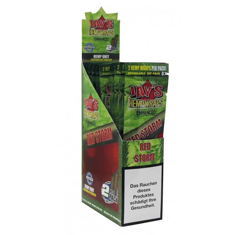 Juicy Hemp Wrap - Enhanced Red Storm Flavour