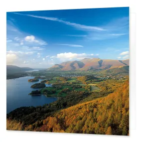 Keswick, Derwentwater & Skiddaw Greetings Card