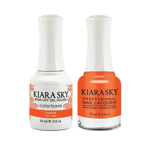 Kiara Sky Classic Gel & Polish Duo - #444 Caution