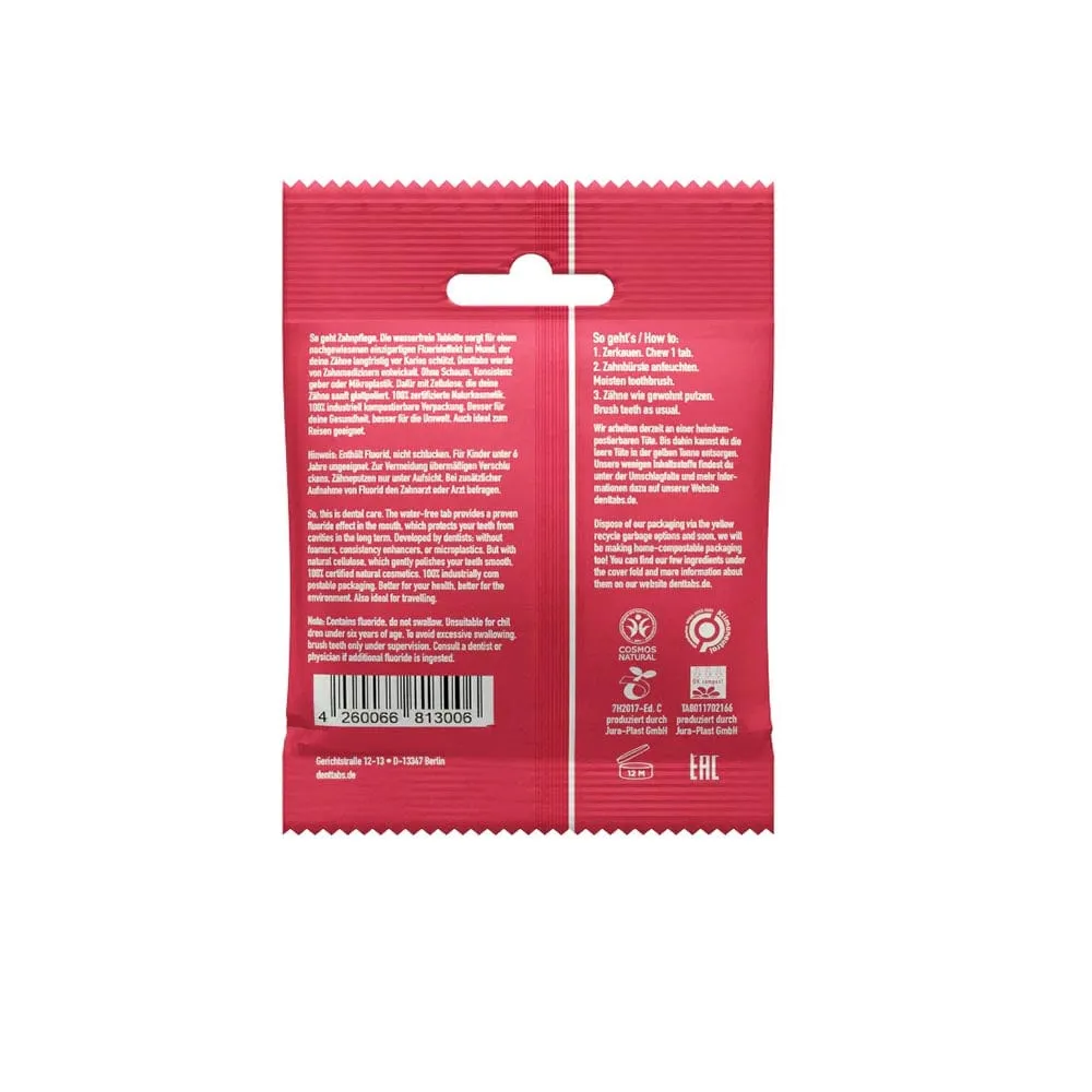 Kids Strawberry DENTtabs with Fluoride (125)