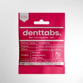 Kids Strawberry DENTtabs with Fluoride (125)