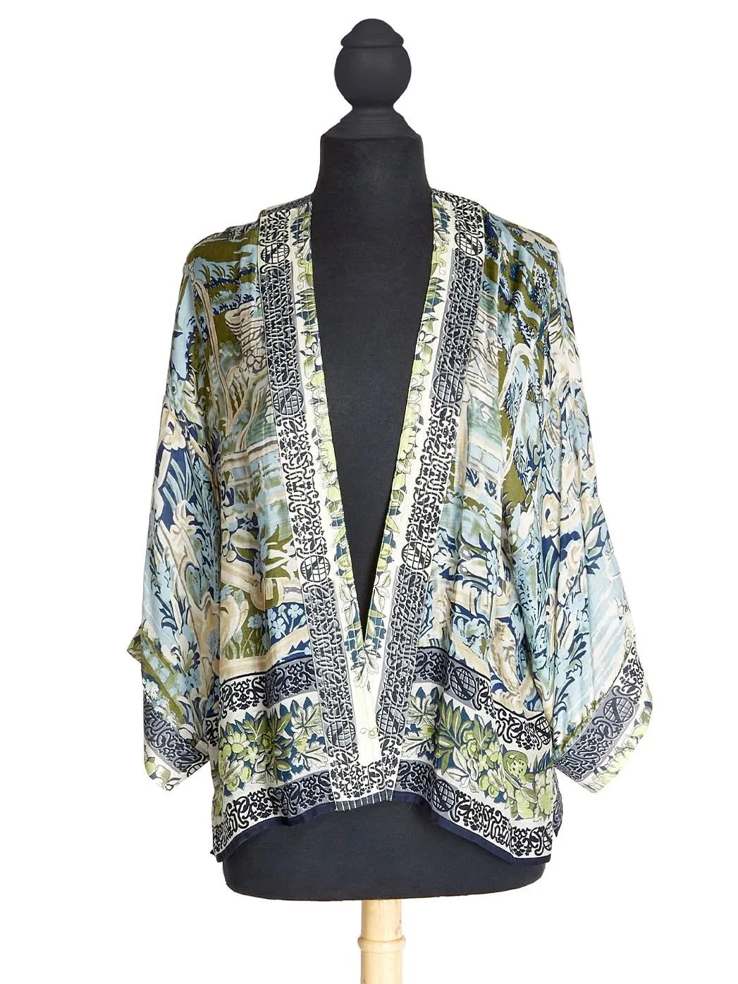 Kimono Jacket - Tapestry Sea