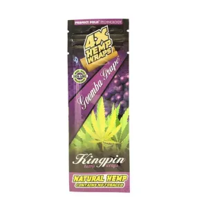 Kingpin - Hemp Blunt Wraps  x 4