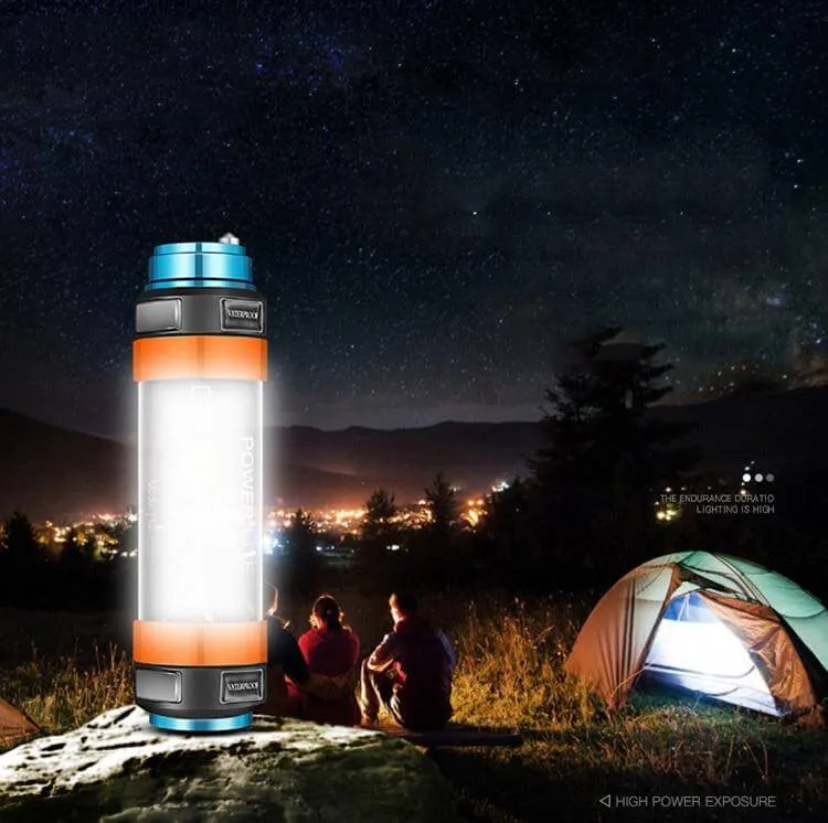 LED Camping Tent Waterproof Rechargeable Light