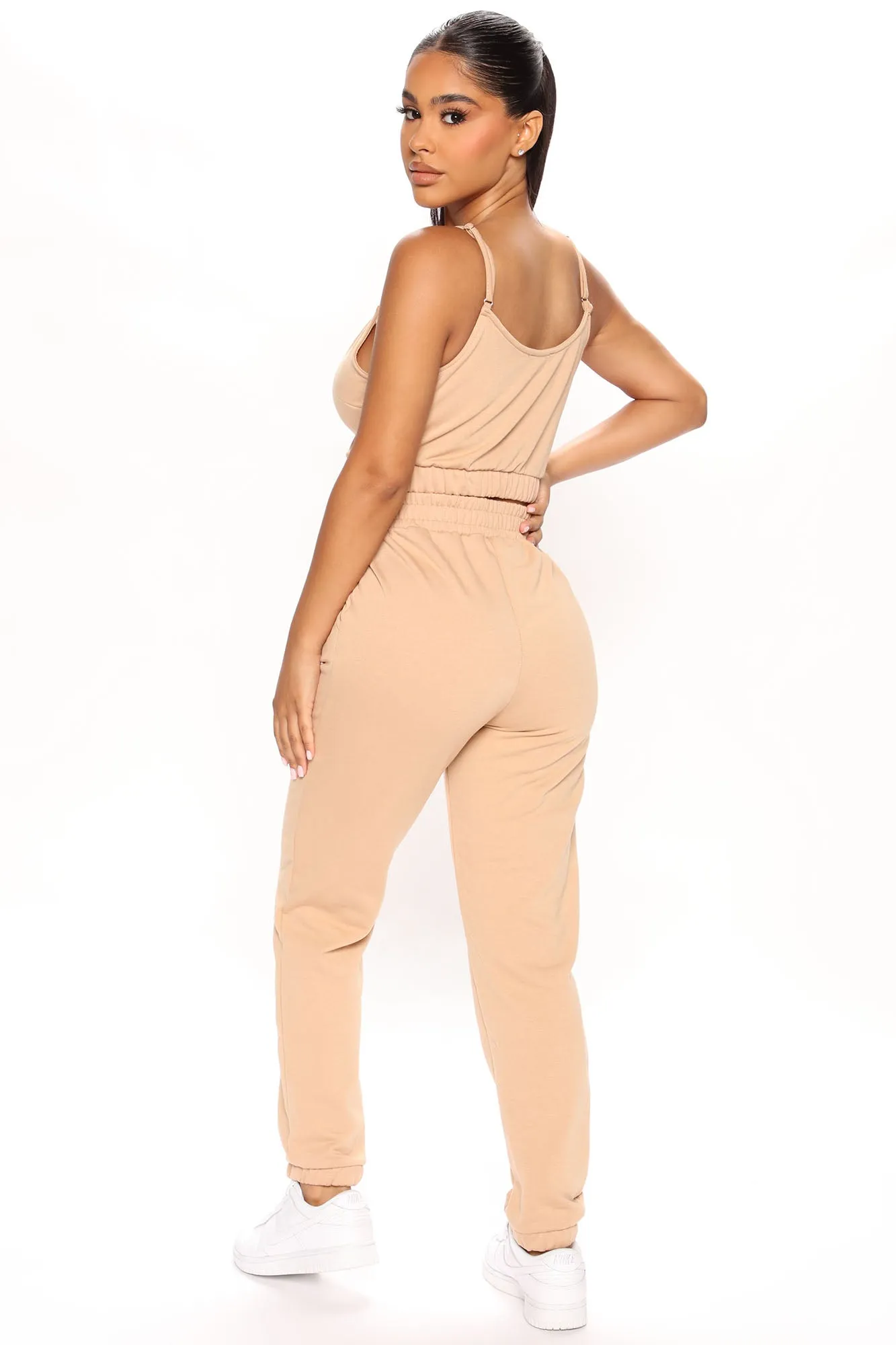 Lets Lounge Jogger Set - Tan