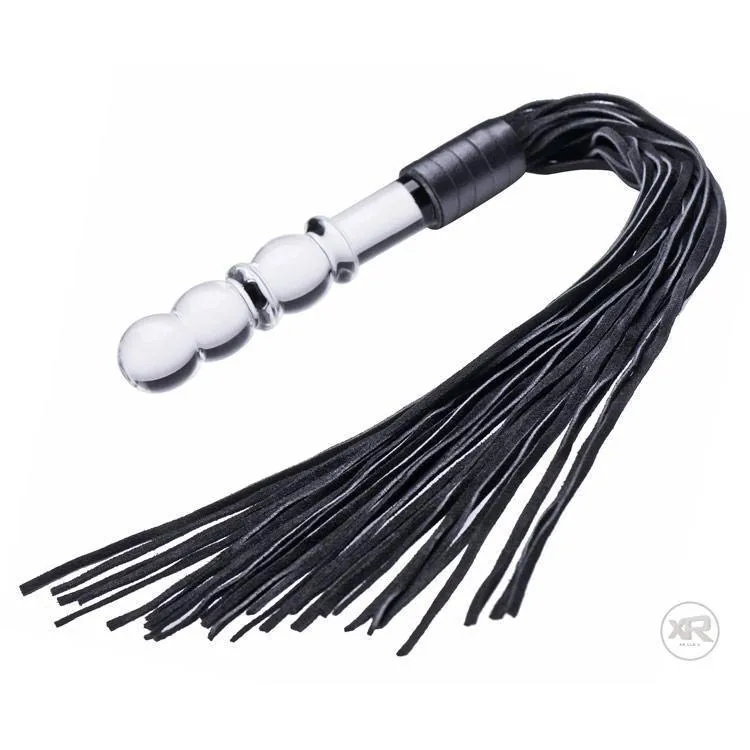 Lingam Glass Dildo Flogger