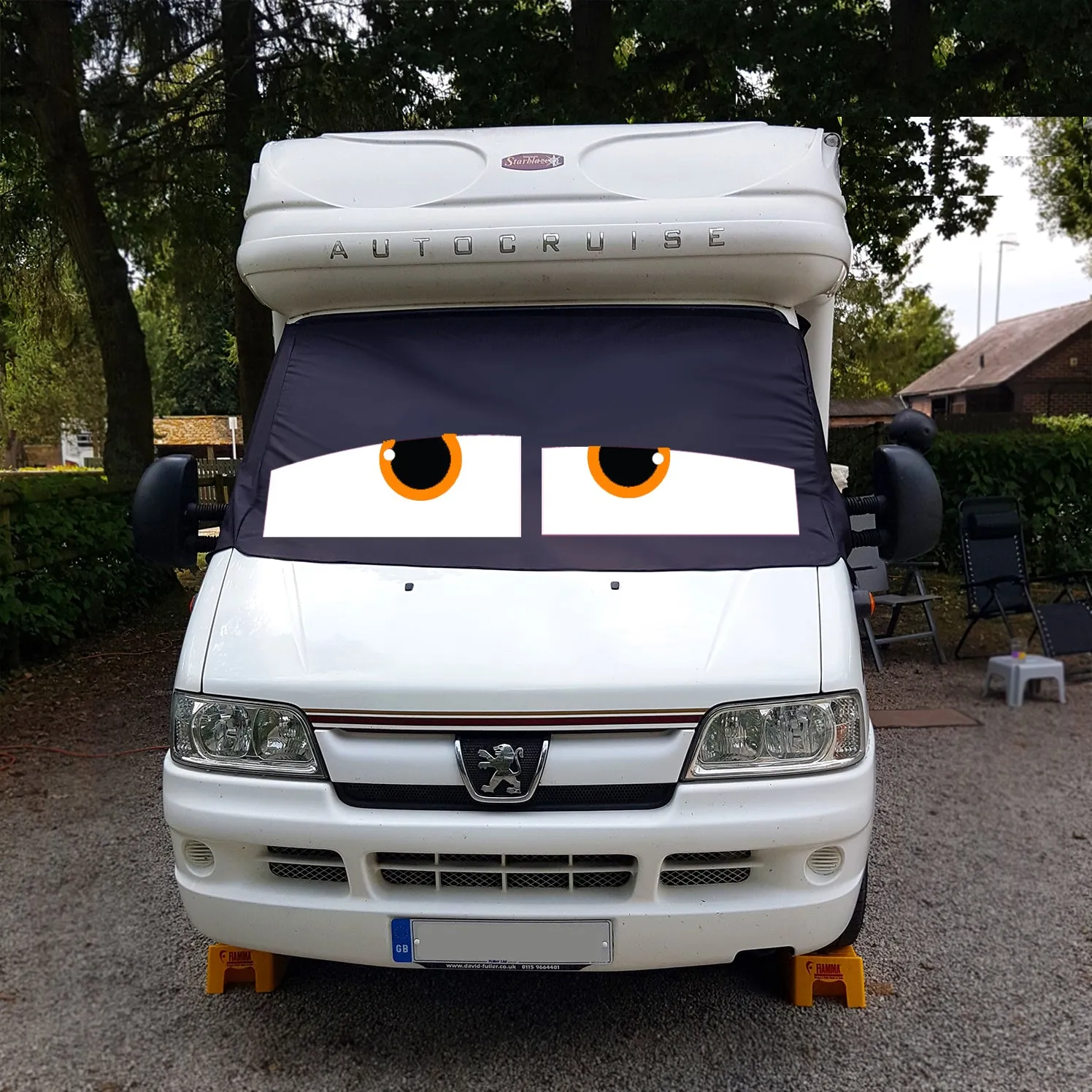 Master, Movano, Interstar 1997–2010 Screen Wrap - James Eyes