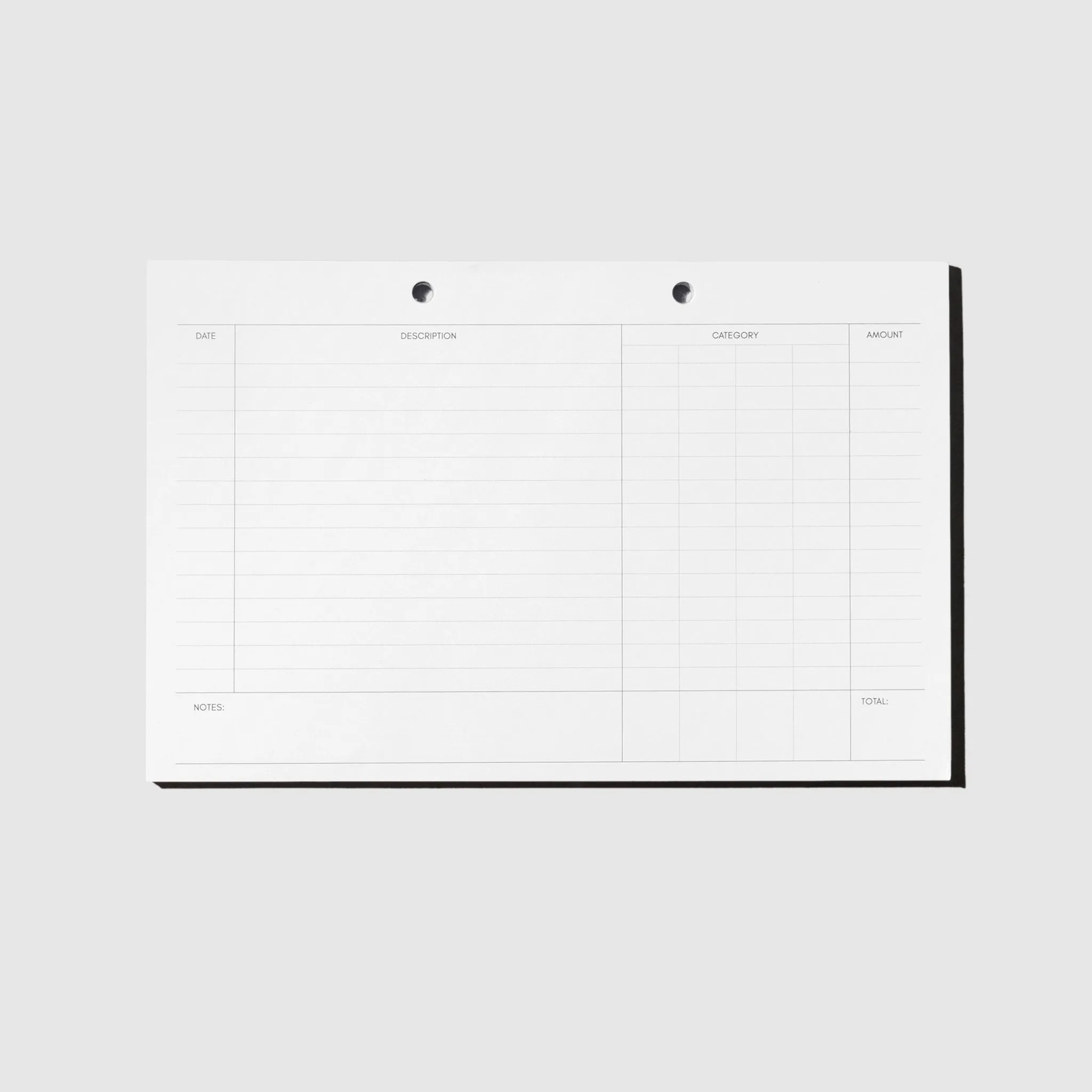 Modern Bound Notepad Set | Financial