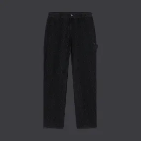 Monogram Laser Carpenter Pants Black