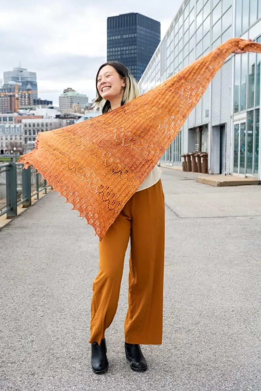 Mystic Leaves | Shawl Pattern