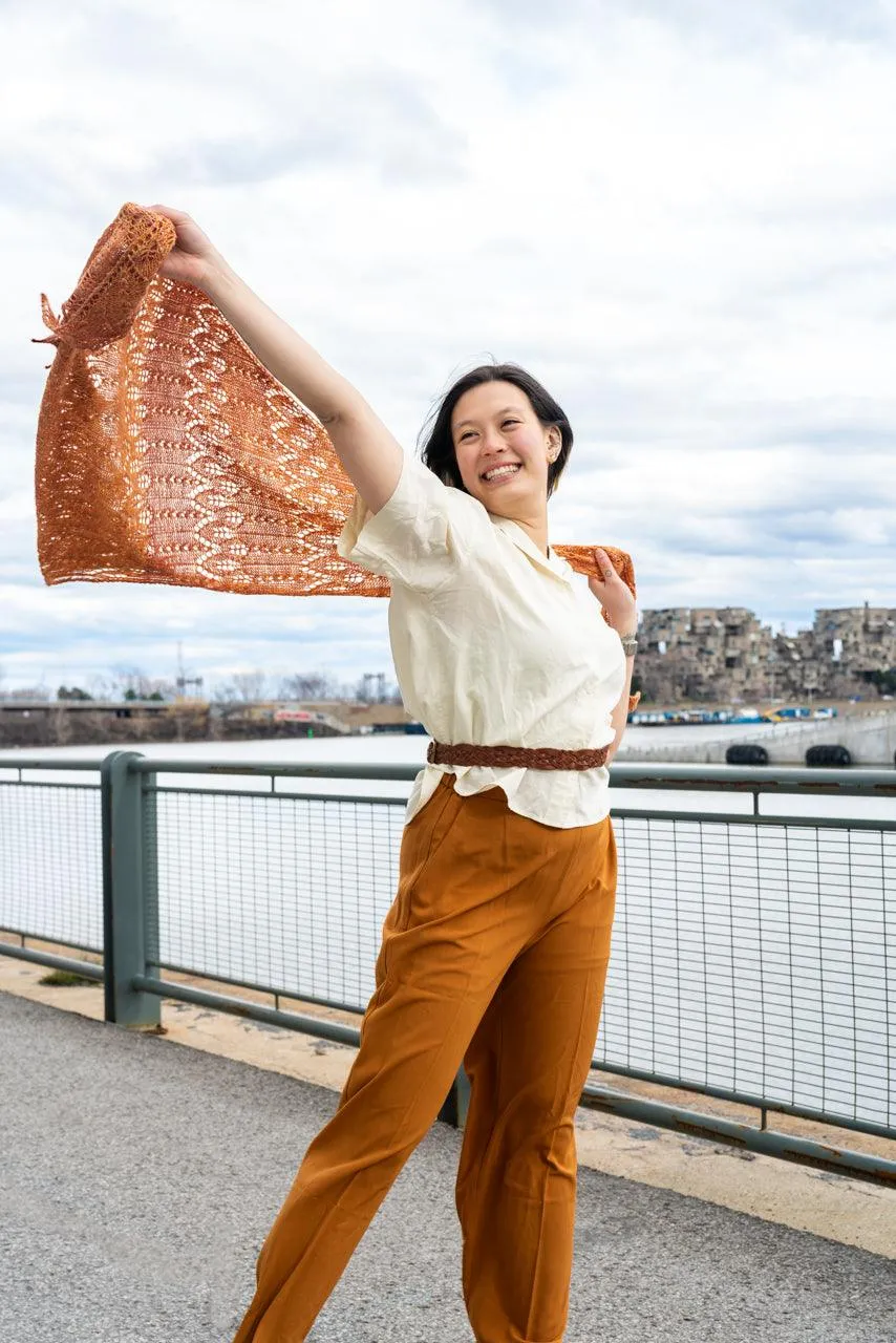 Mystic Leaves | Shawl Pattern