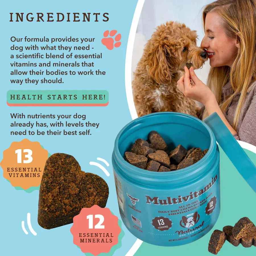 Natural Dog Company Multivitamin Dog Supplement - Wholesale