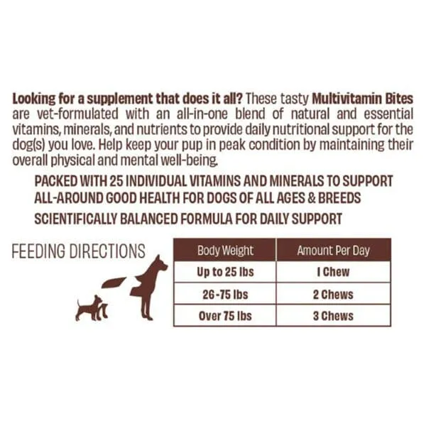 NATURAL DOG COMPANY - Multivitamins Supplements - 90 Chews