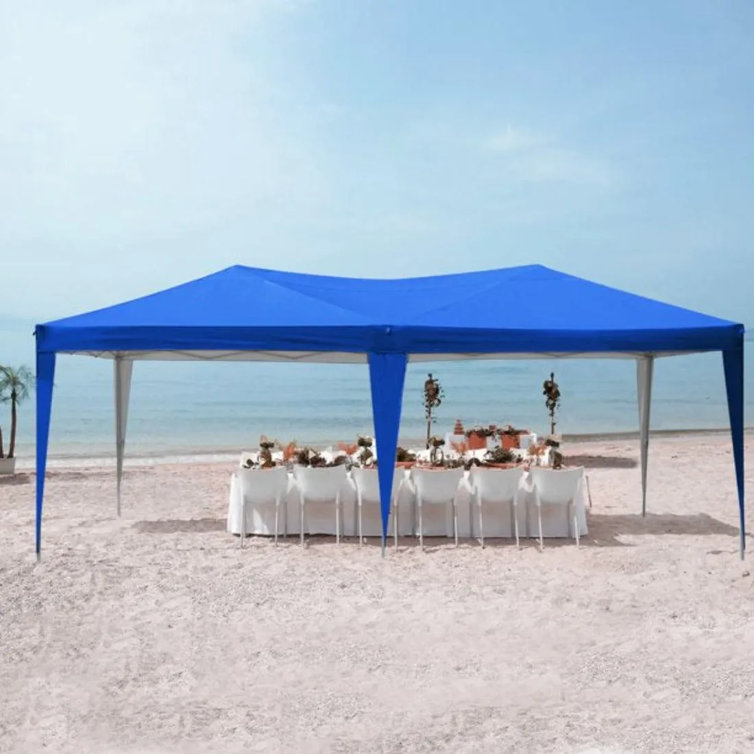 No-Side 10' x 20' EZ Pop Up Canopy