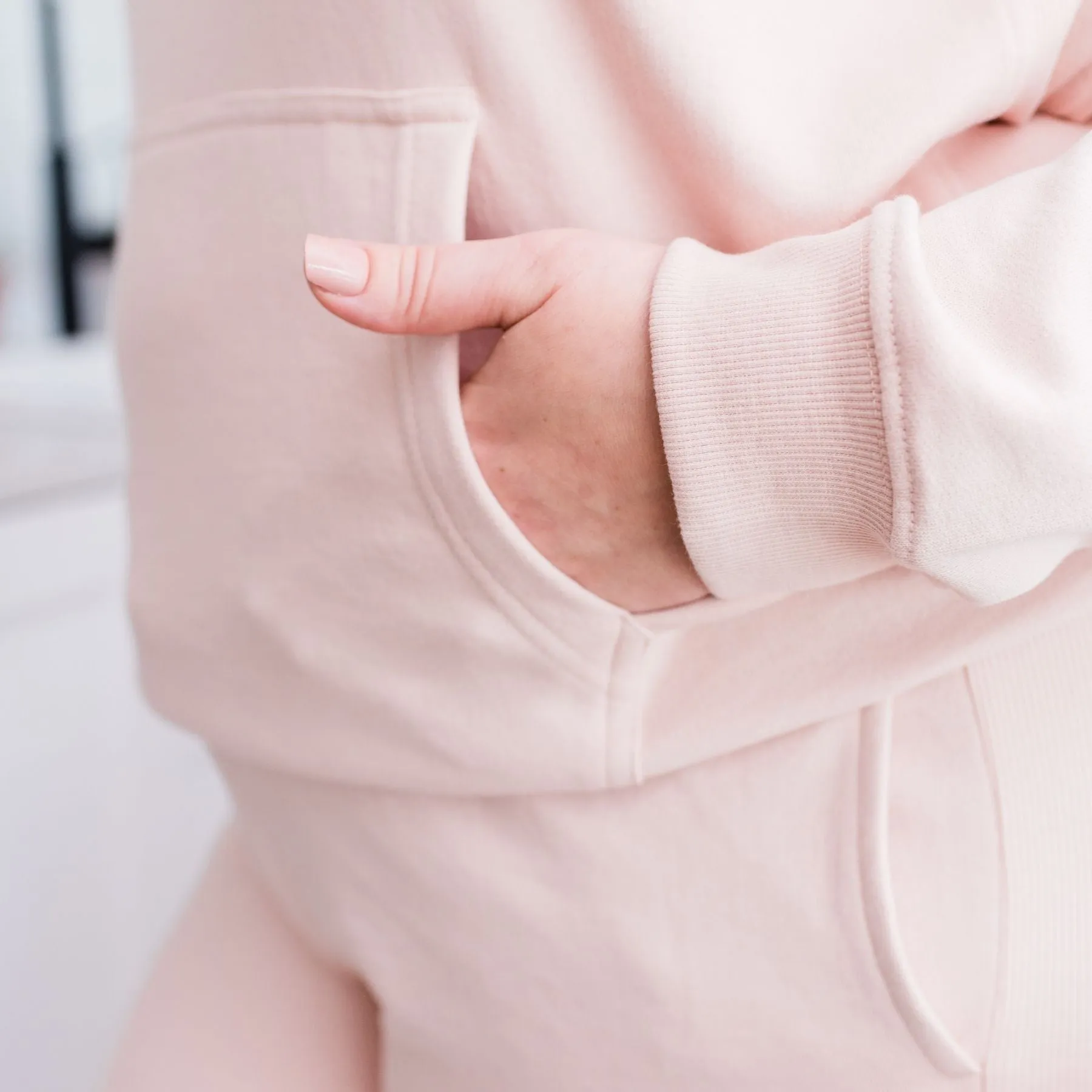 Noa Cozy Hoodie Sweatshirt | Daydream Pink