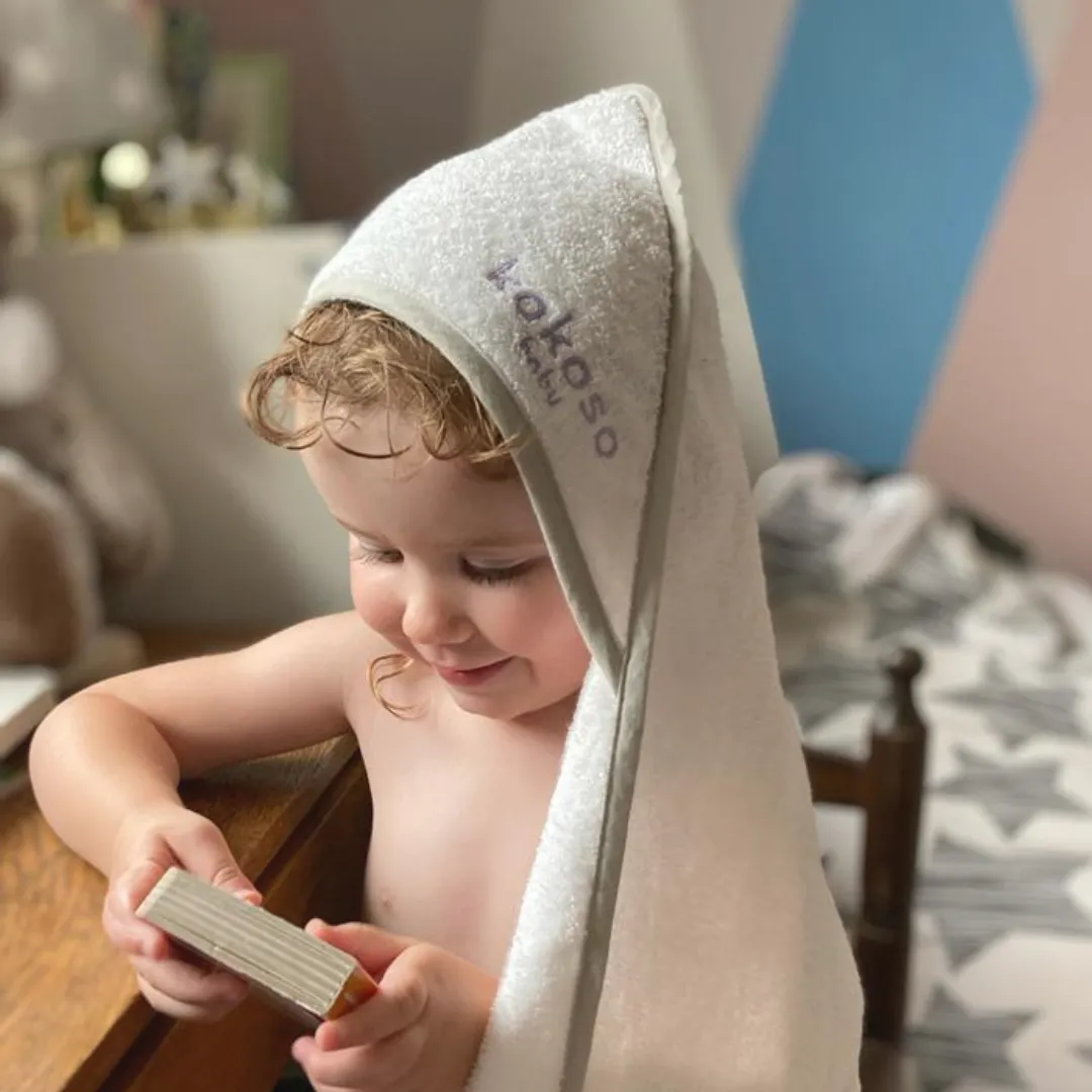 Organic Cotton Baby Towel With Hood