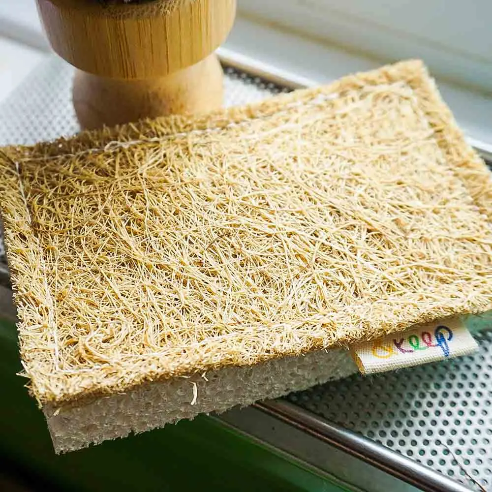 Pack of 2 &Keep Sisal Kitchen Sponge Scourers