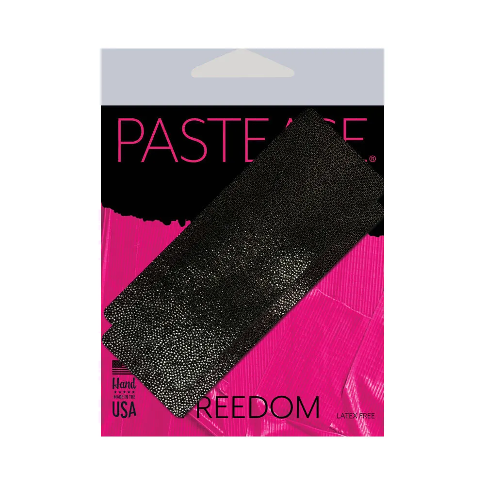 Pastease Dash: Liquid Black Bar Nipple Pasties