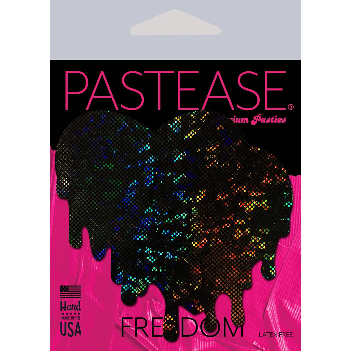 Pastease Melted Heart Pasties Black