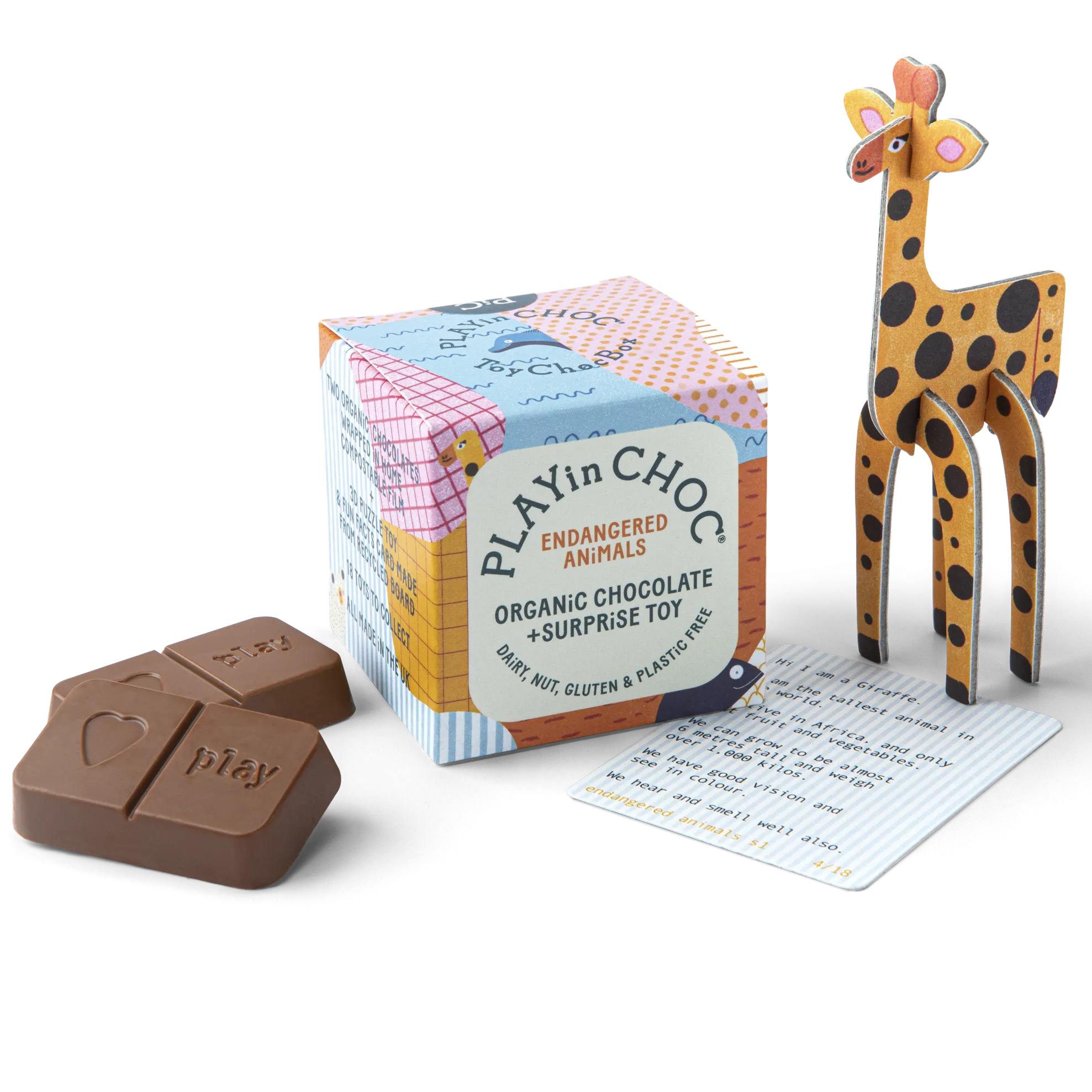 PLAYinCHOC Box - Endangered Animals