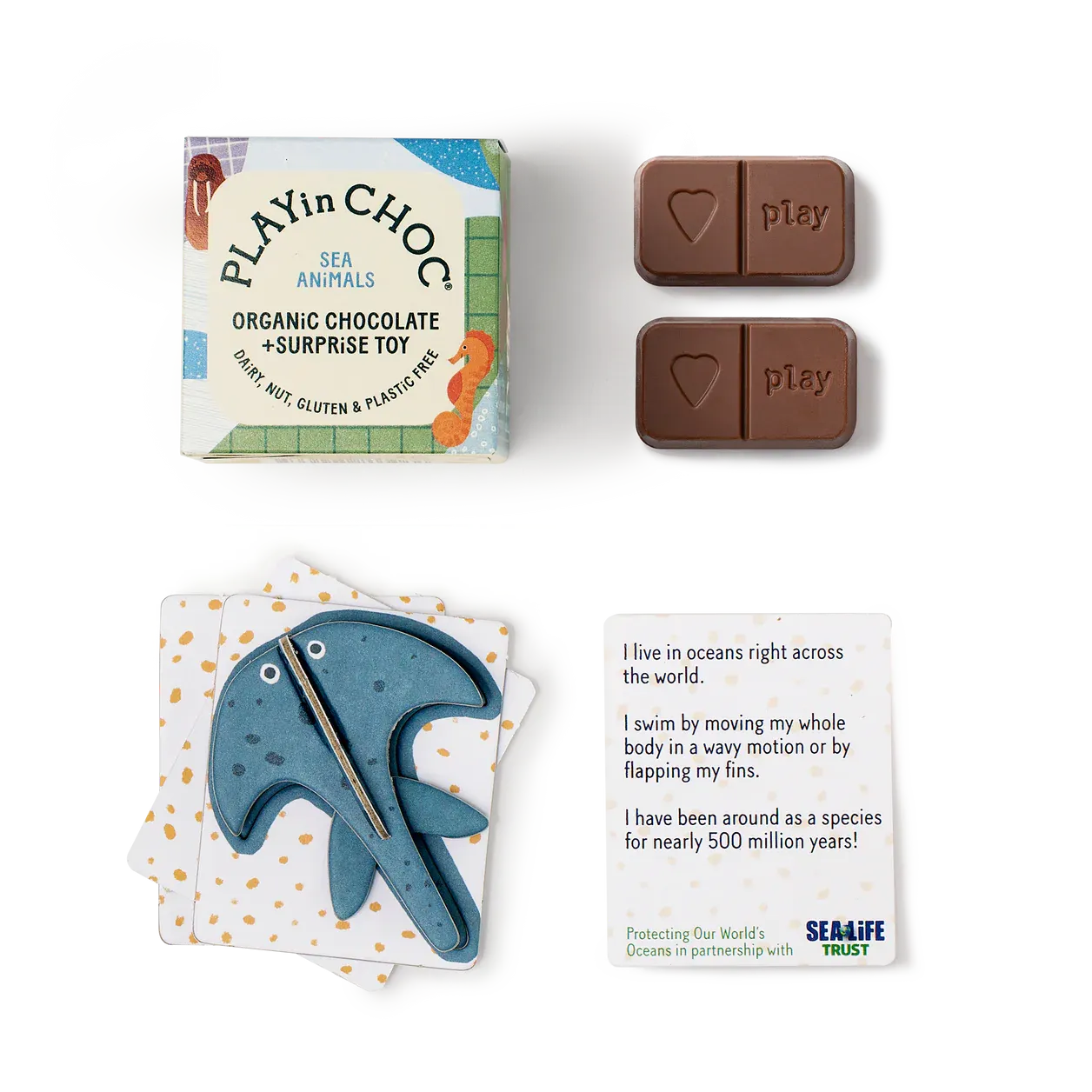 PLAYinCHOC Box - Sea Animals