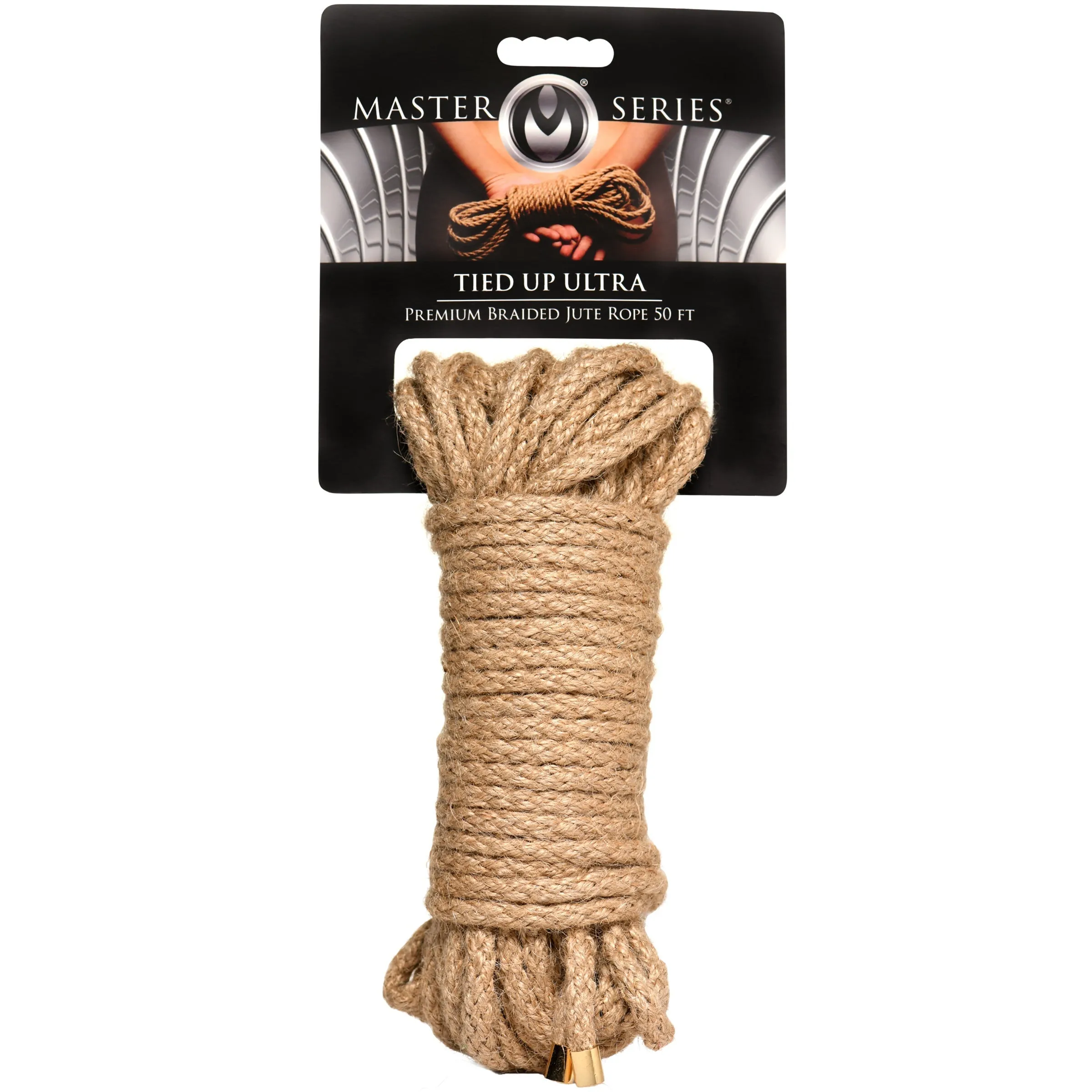 Premium Braided Jute Bondage Rope - 50 Feet