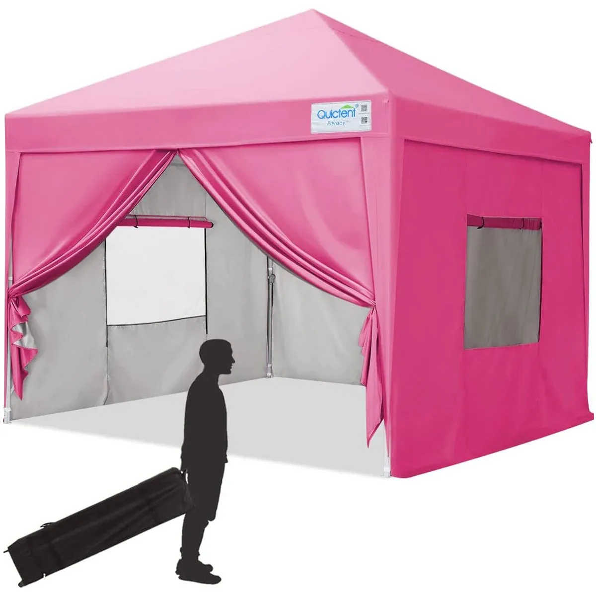 Privacy 8' x 8' Pop Up Canopy with Sides