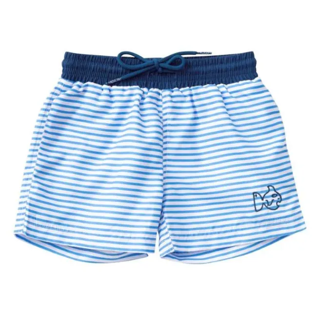 Prodoh Marina Blue Stripe Swim Trunks