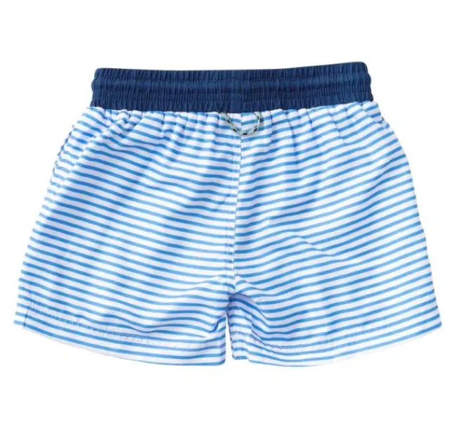 Prodoh Marina Blue Stripe Swim Trunks