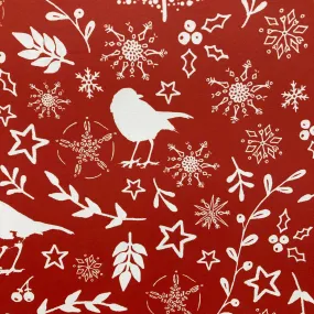 Recycled Christmas Paper Sheet