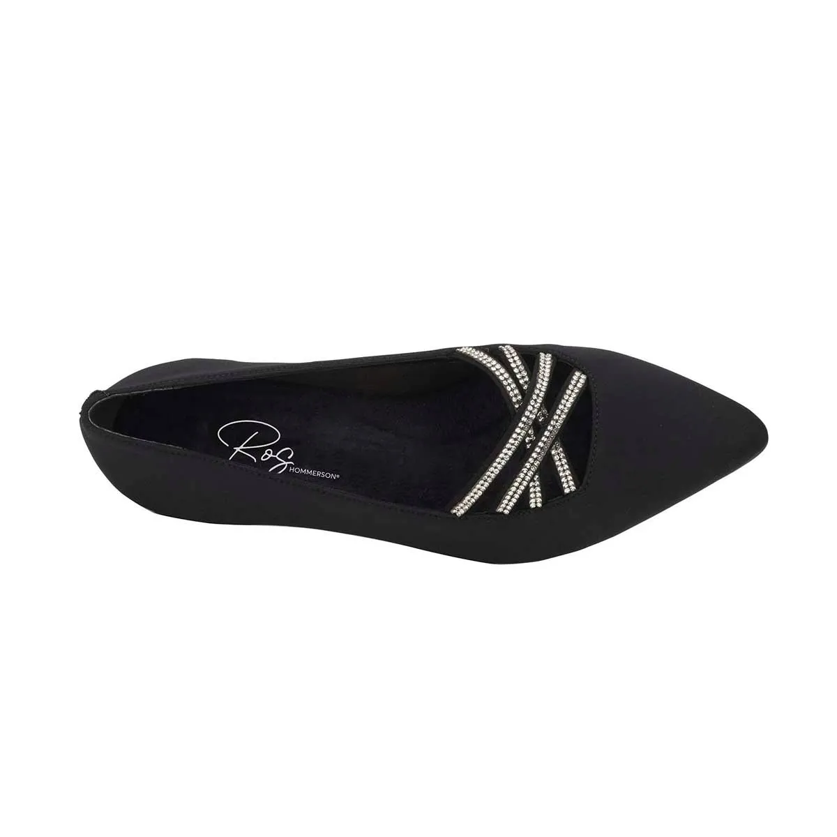 Ros Hommerson Bonnie Women's Dress Slip-on Shoe In Black