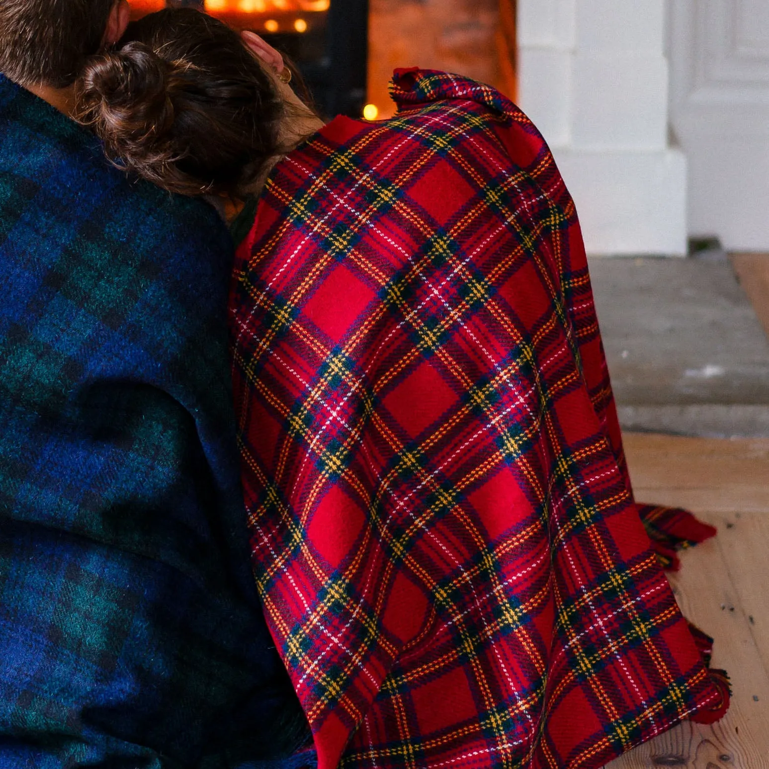 Royal Stewart Tartan Wrap Blanket