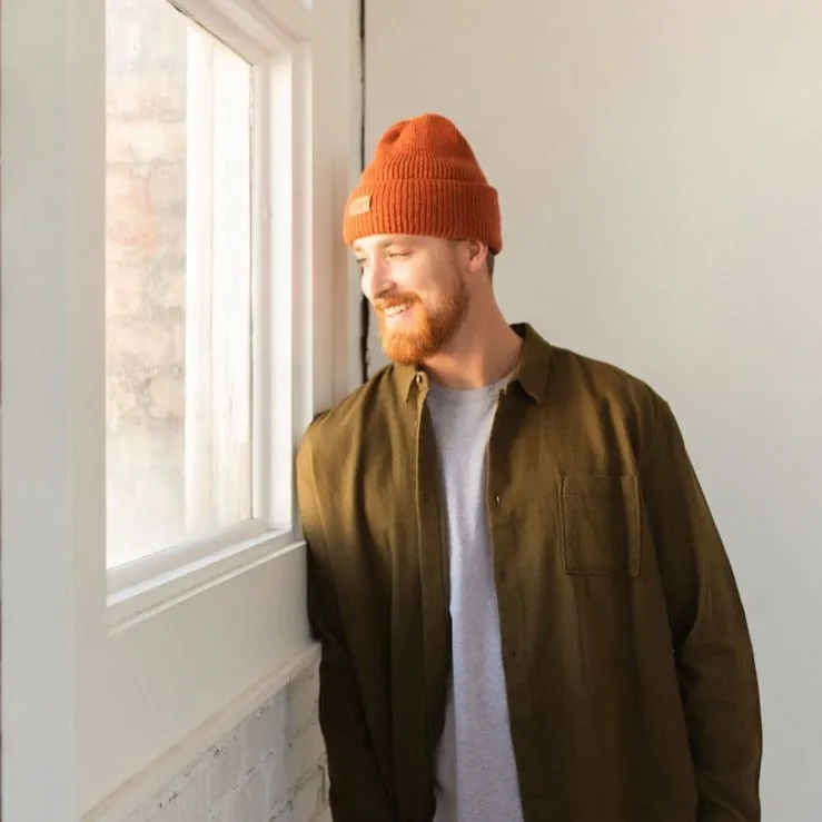 SAWTOOTH THICK KNIT BEANIE