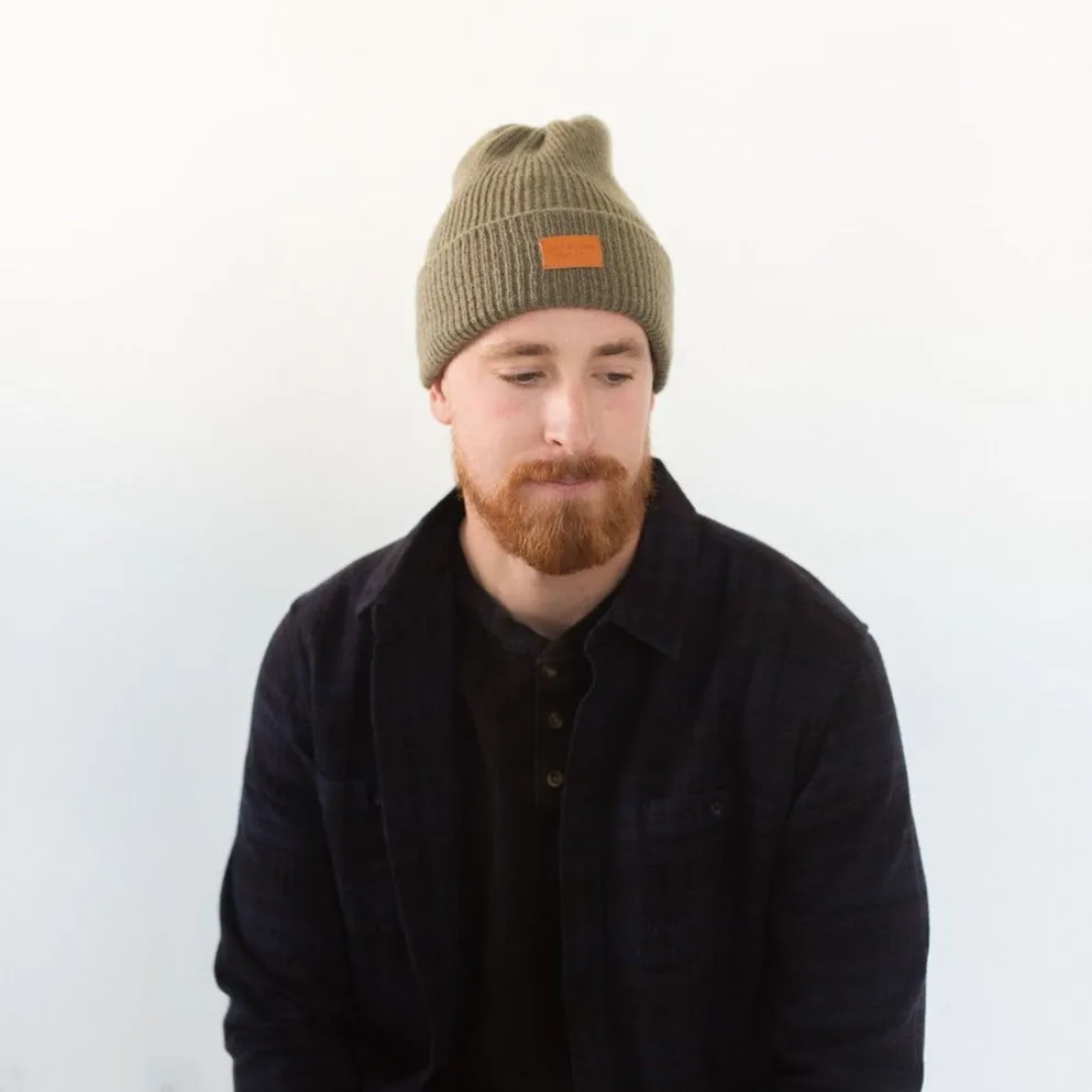 SAWTOOTH THICK KNIT BEANIE