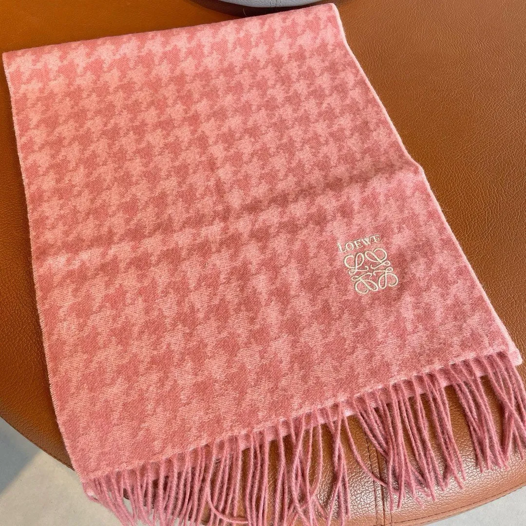 SCARF 190 CM IN BLUSH PINK CASHMERE 415207