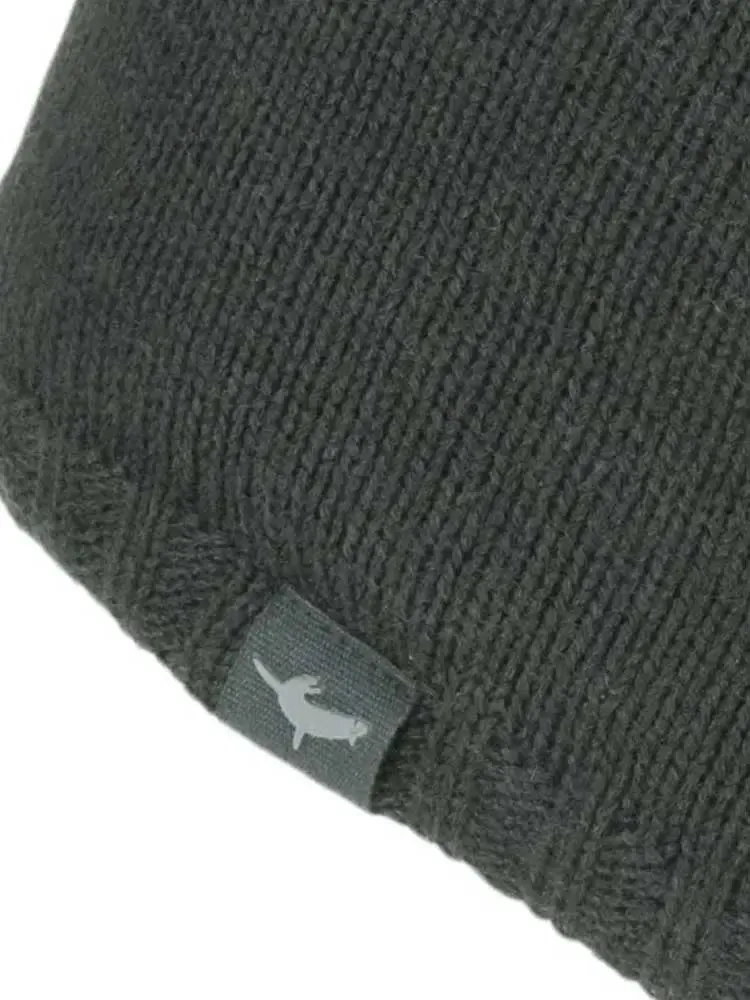 SEALSKINZ Hat - Waterproof Cold Weather Beanie - Black