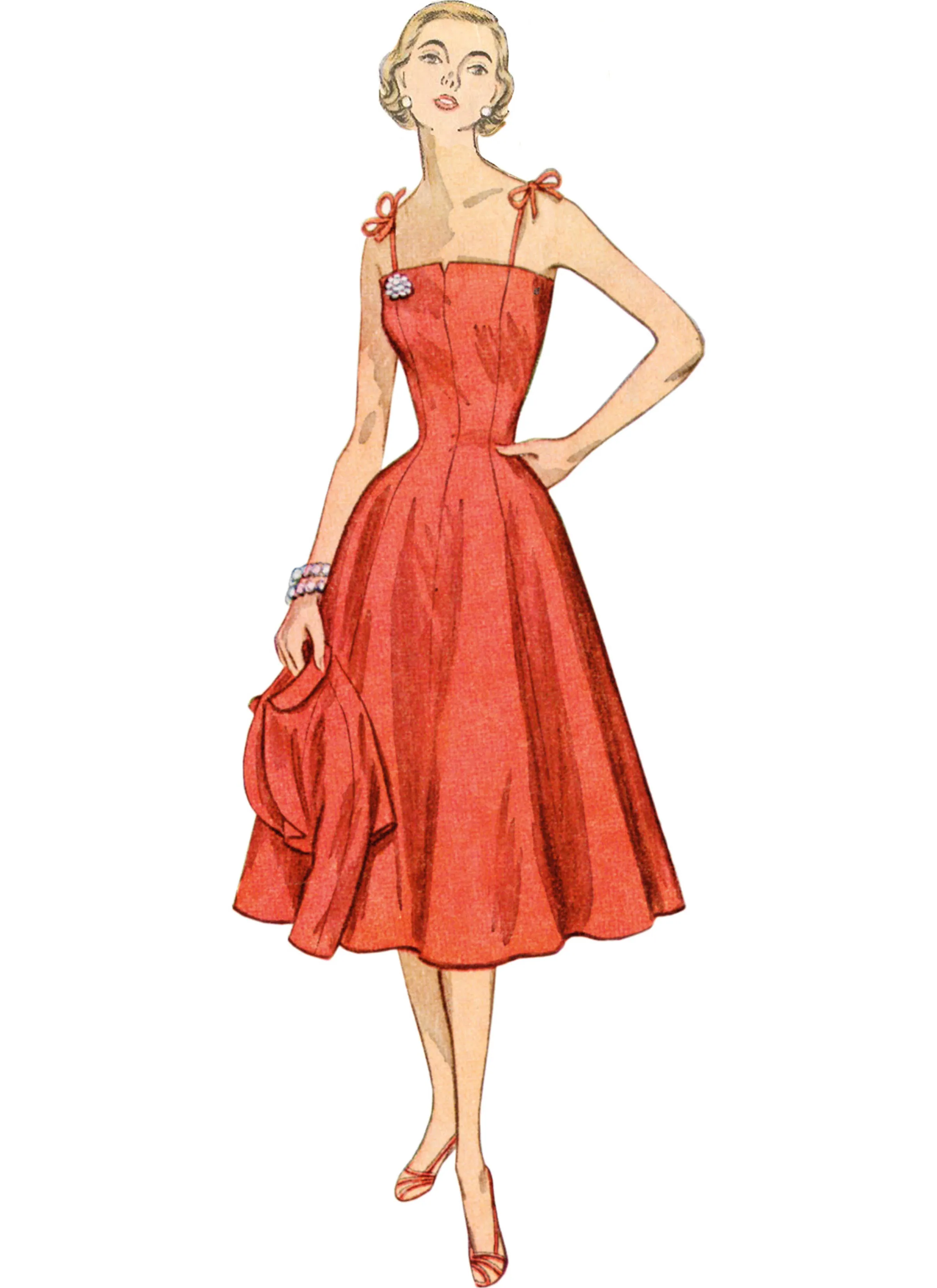 Simplicity Pattern S9738 Misses' Dress