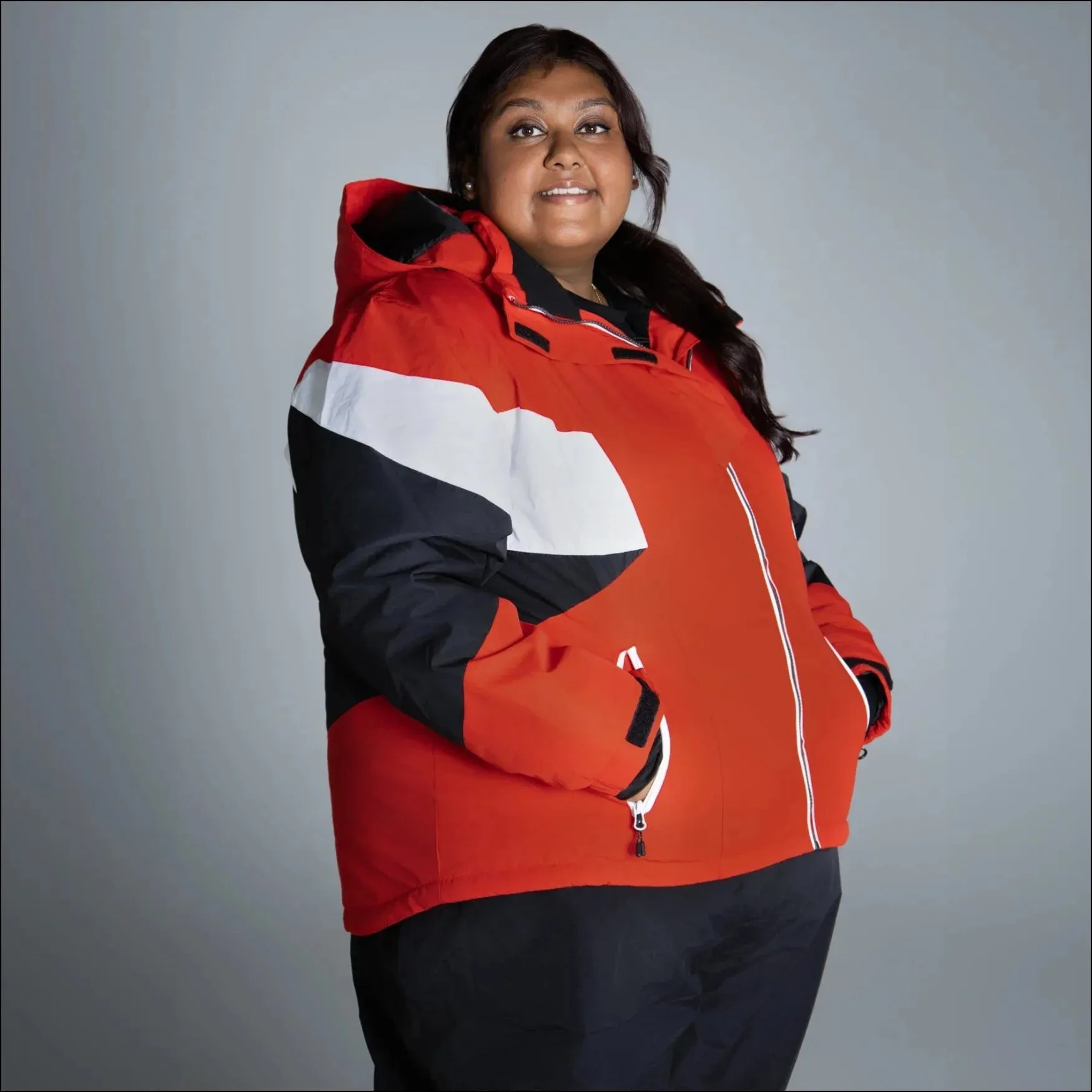 Snow Country Outerwear Women’s Plus Size Ski Jacket Coat 1X-6X Moonlight Insulated Winter