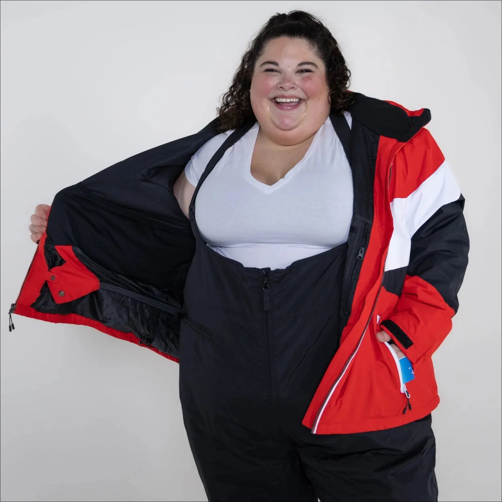 Snow Country Outerwear Women’s Plus Size Ski Jacket Coat 1X-6X Moonlight Insulated Winter