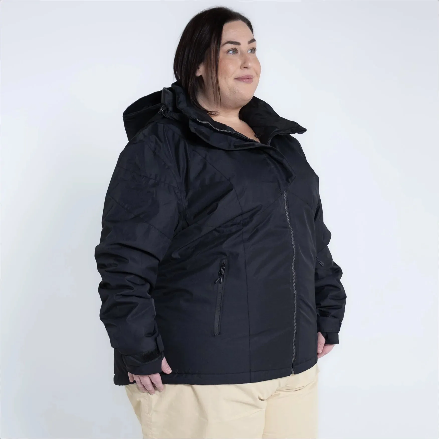 Snow Country Outerwear Women’s Plus Size Ski Jacket Coat 1X-6X Moonlight Insulated Winter