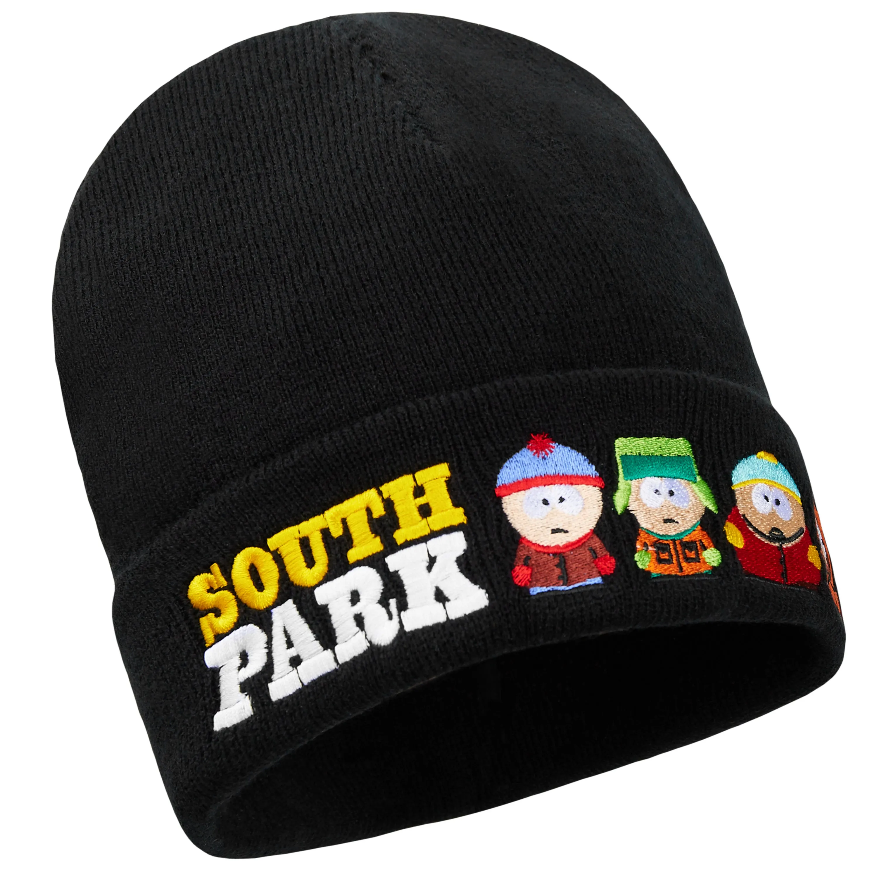 South Park Mens Beanie Hat, Winter Accessories - Gifts for Him Black