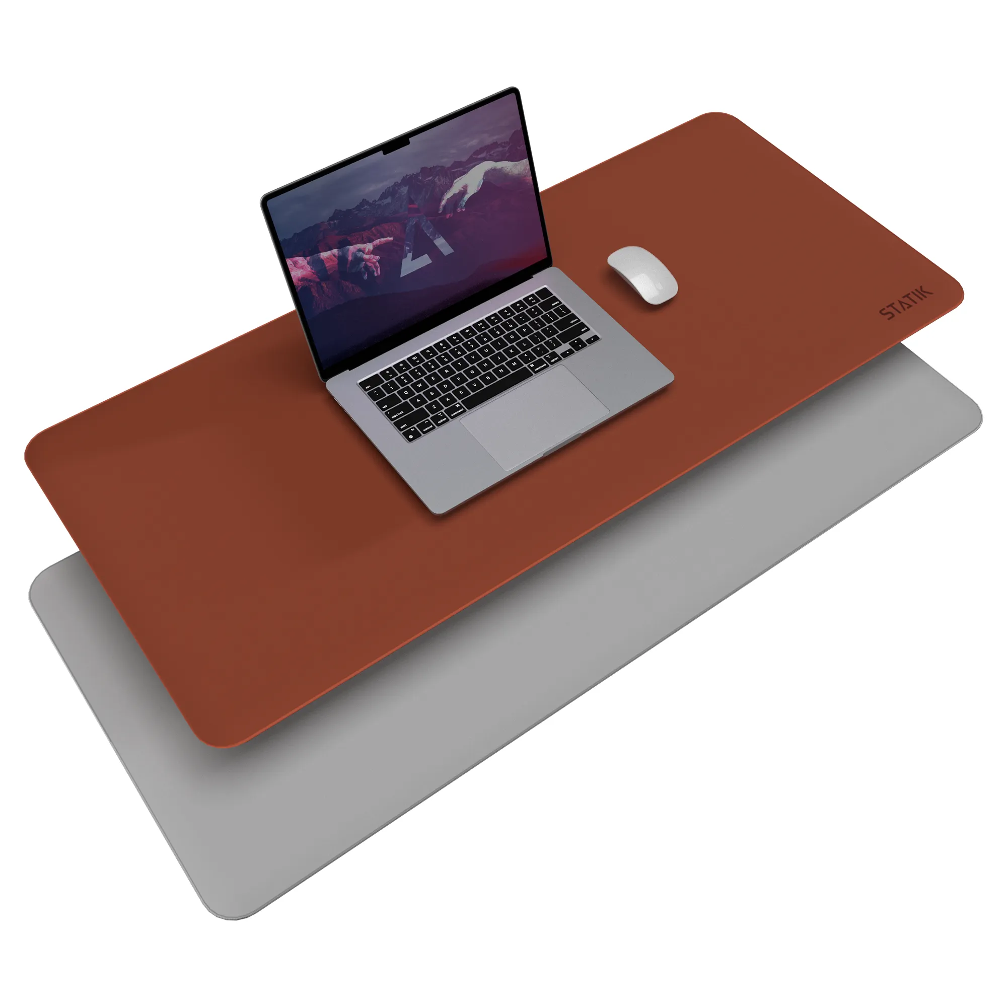 TaskPad™ Leather | XL Mouse Pad | Big Gaming Surface | Double-Sided