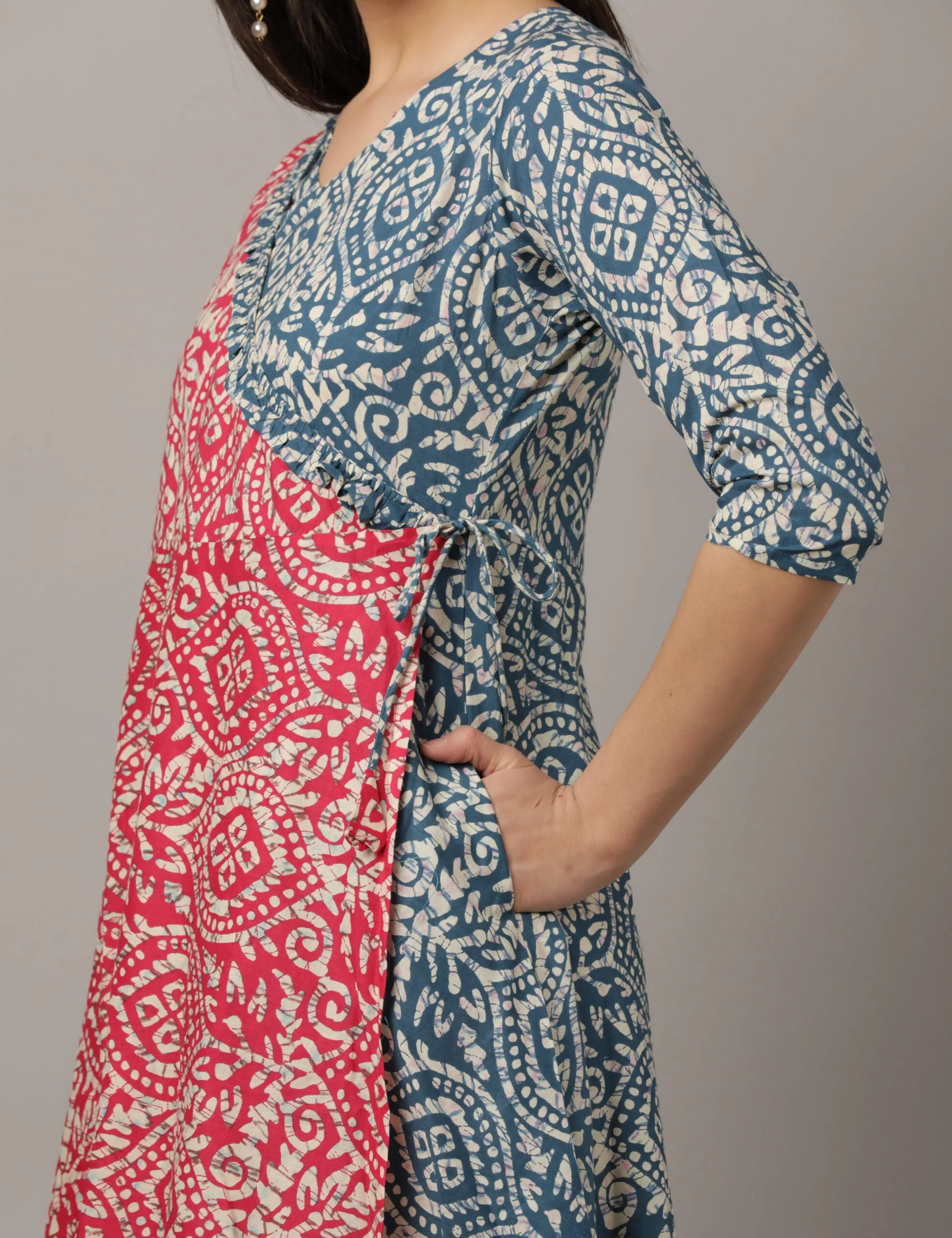 The Angrakha Wrap Dress