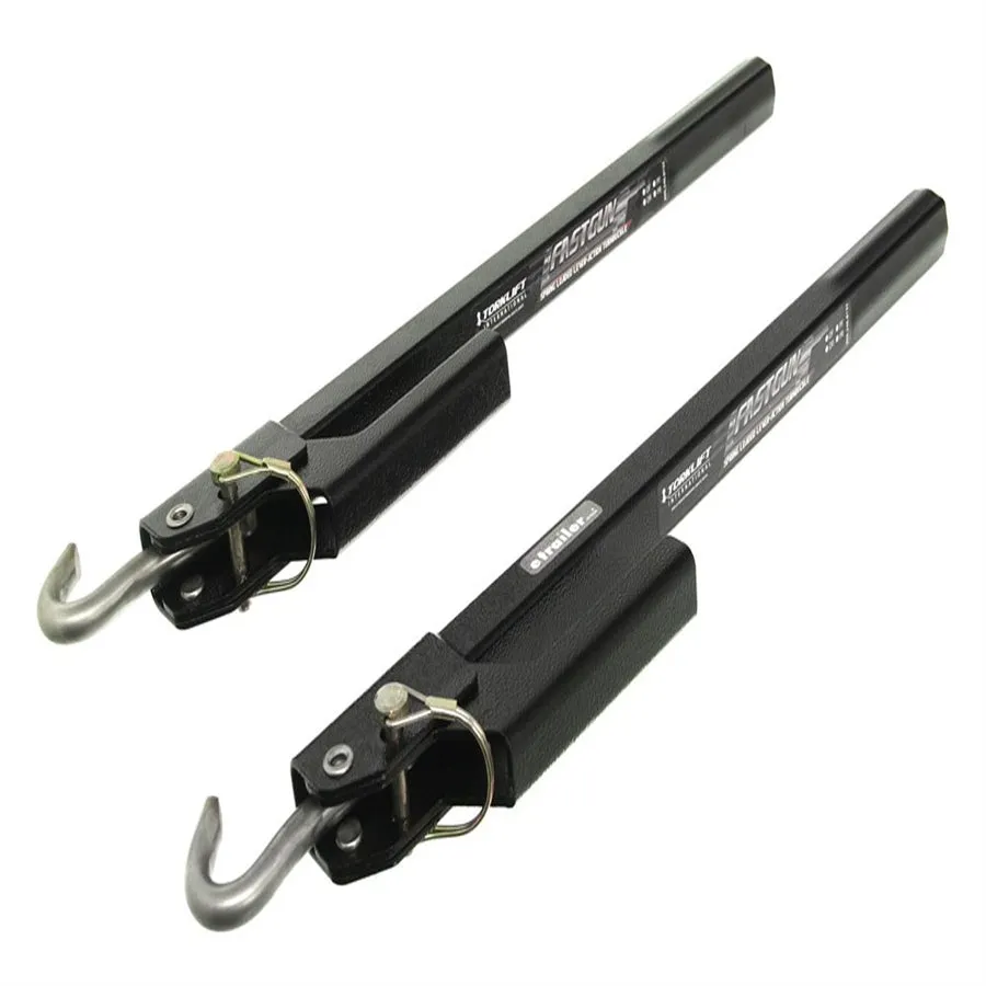 TorkLift FastGun Turnbuckles for Frame-Mounted Tie-Downs - Stainless-Black-Qty 2