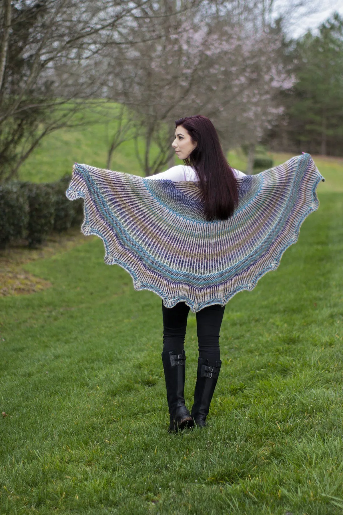 Truly Textural Shawl