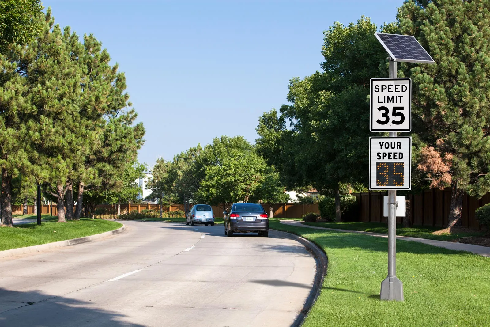 Wanco Pole Mount Radar-Speed Signs