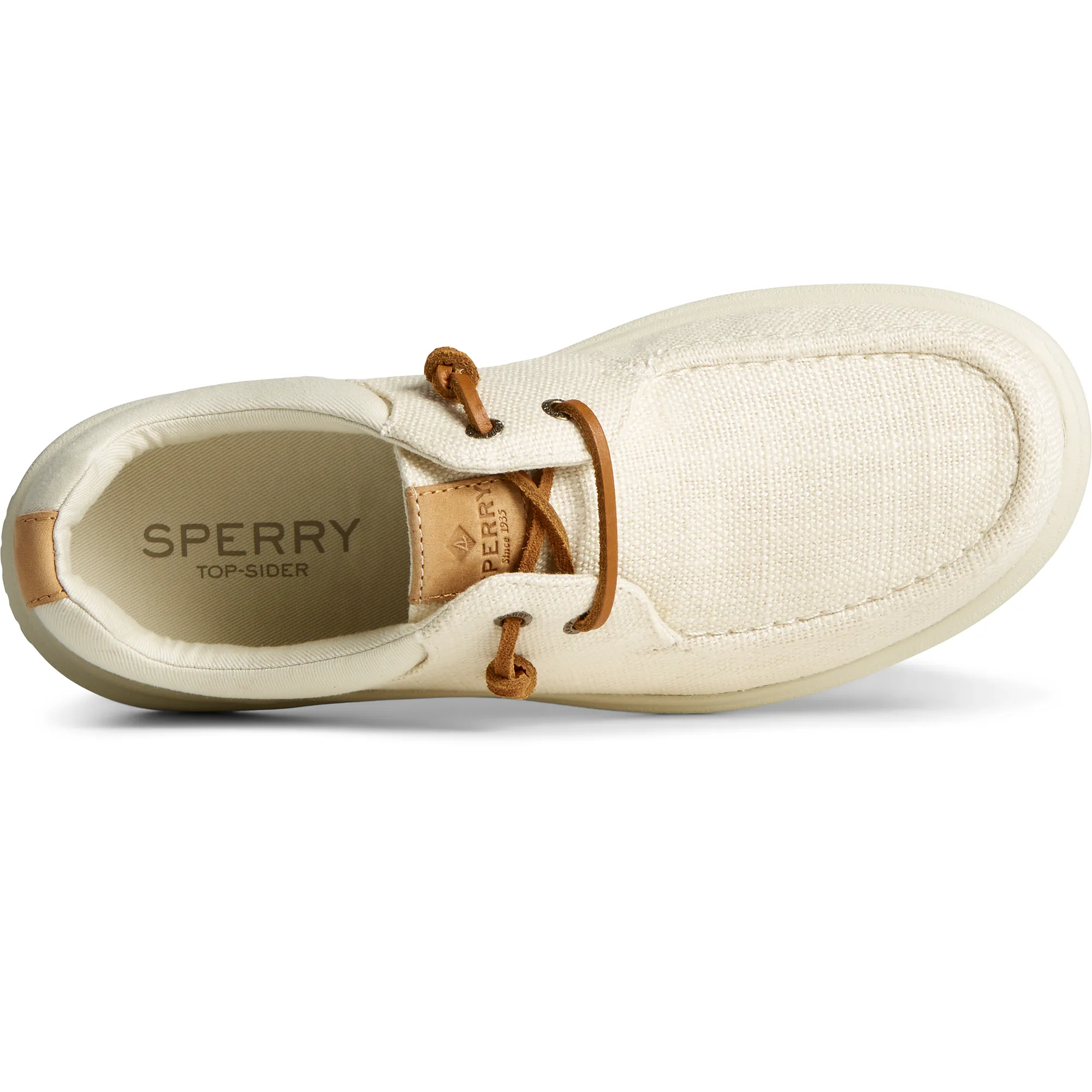 Women's Captain's Moc Hemp Slip On Sneaker - Offwhite (STS88239)