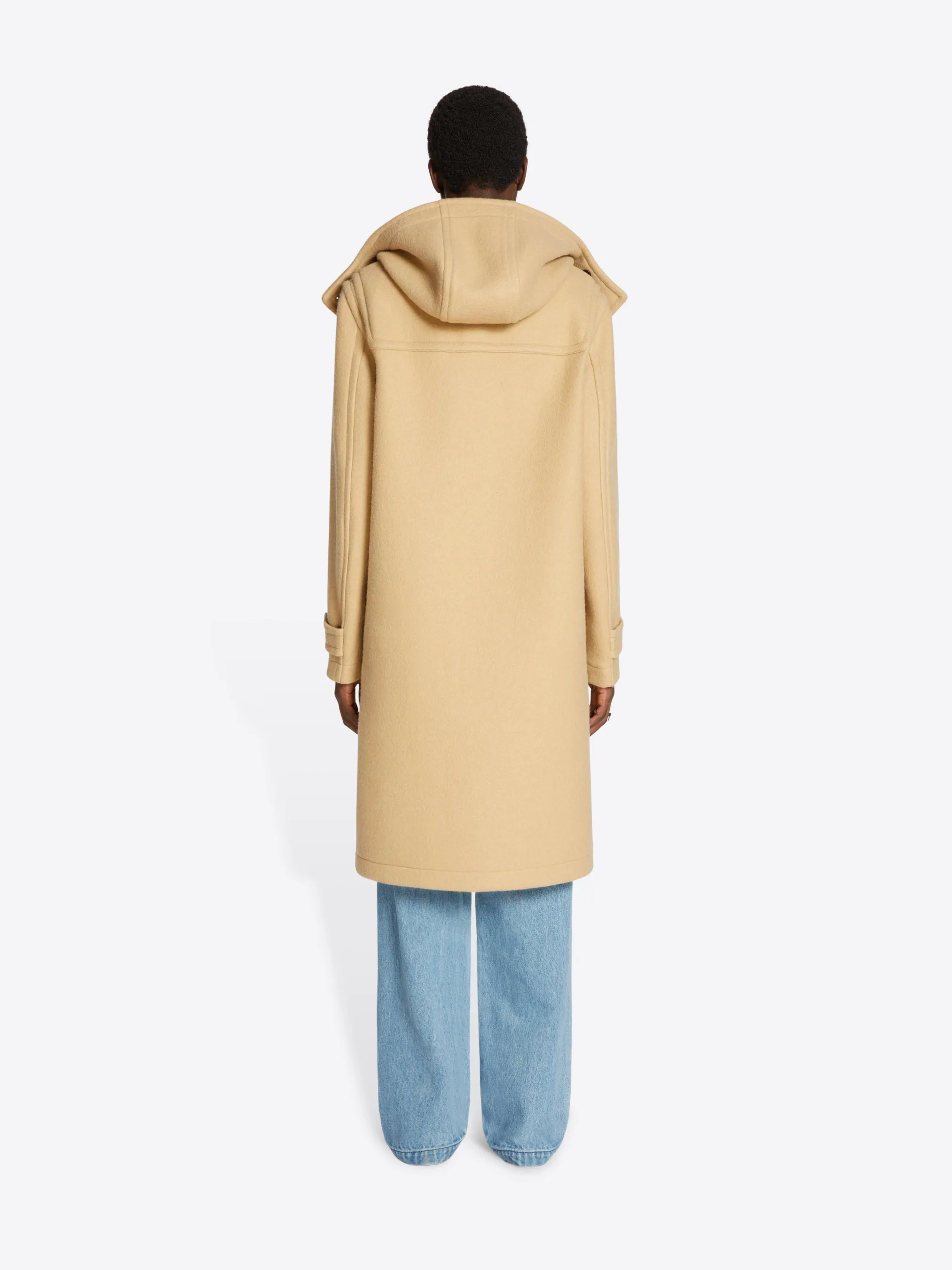 Wool duffle coat