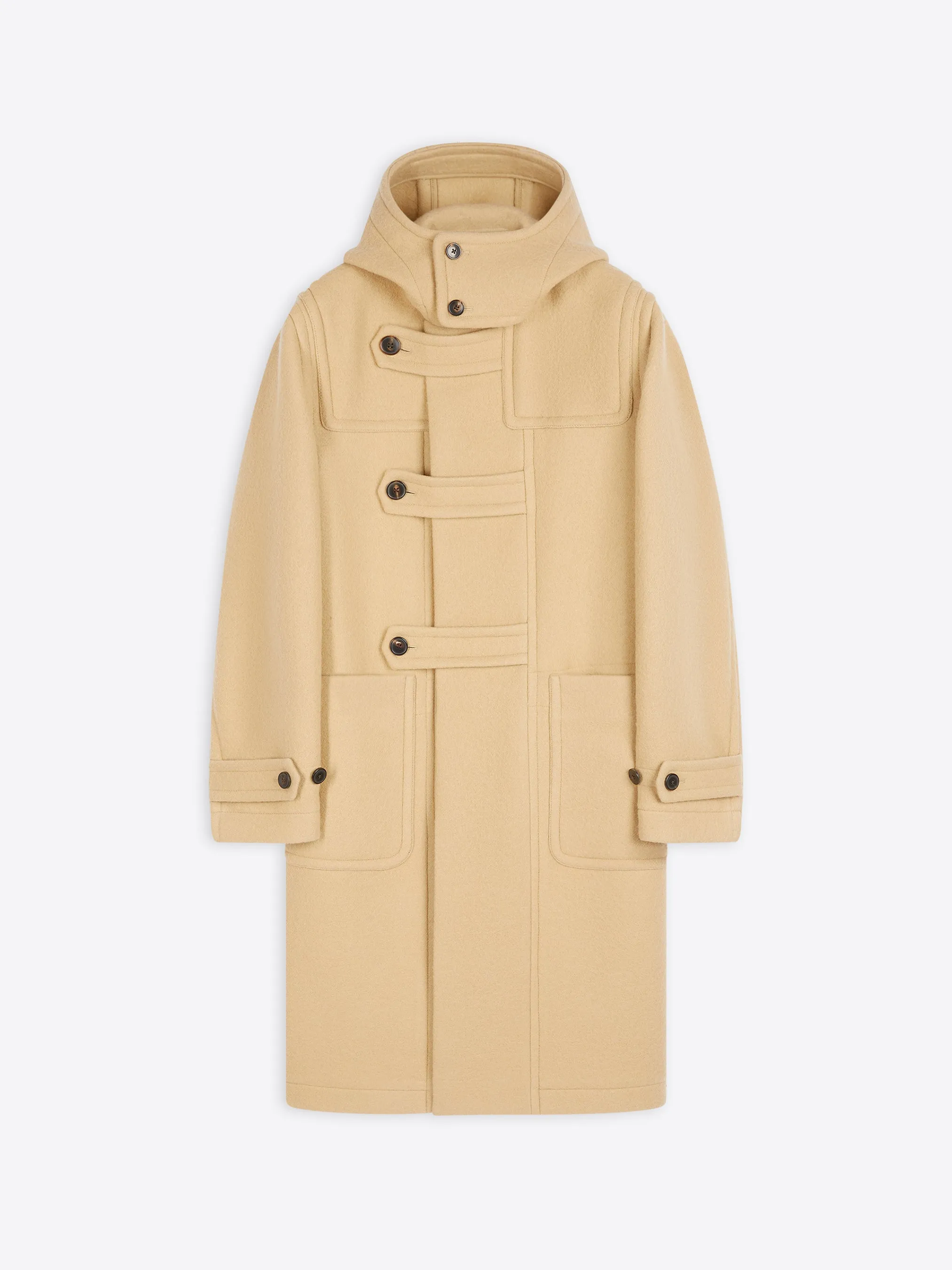 Wool duffle coat