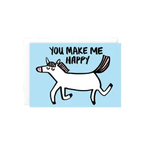 You Make Me Happy Card